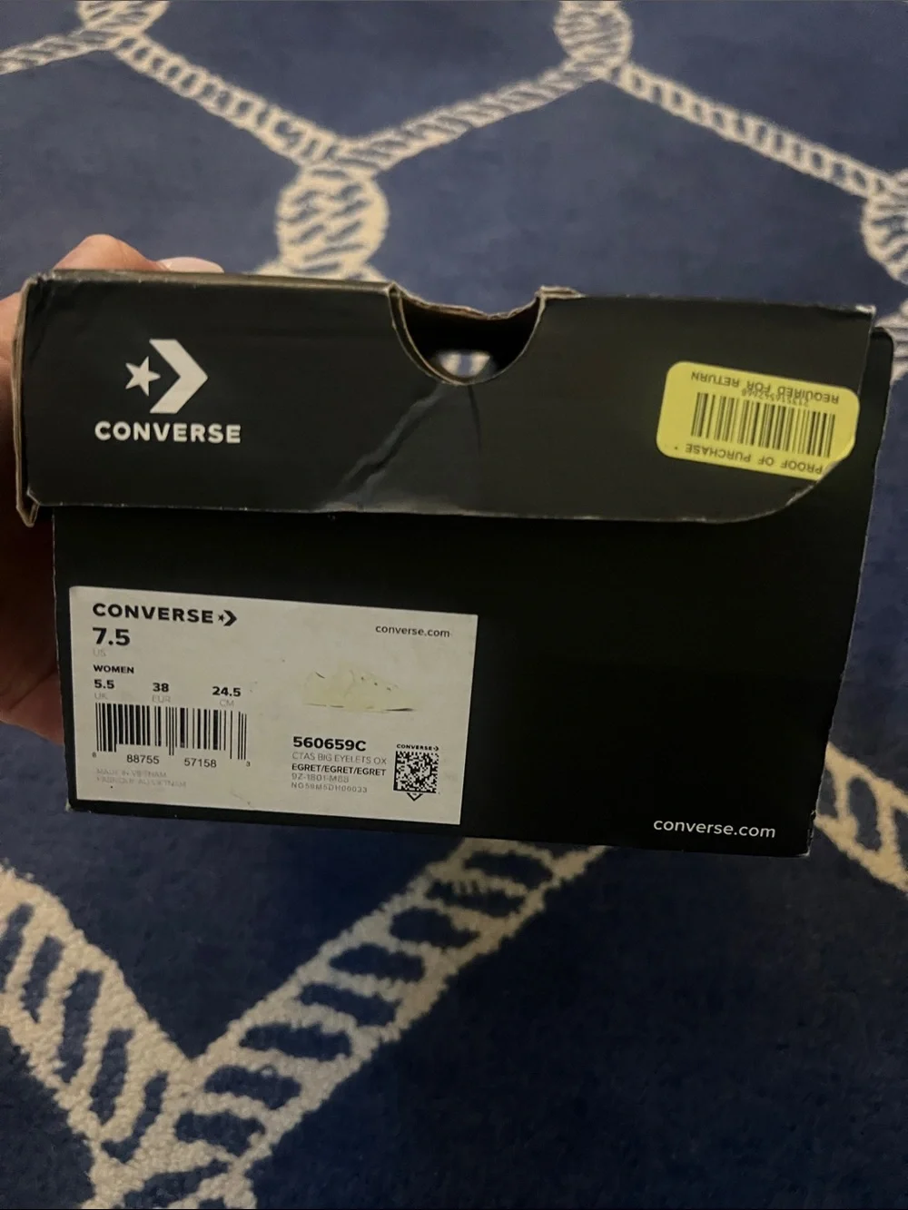 Converse cream color